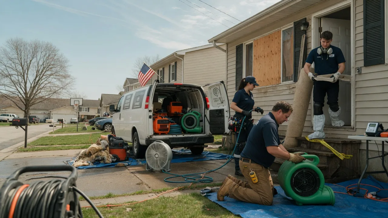 Water Damage Restoration in Lafayette Hill, PA near me